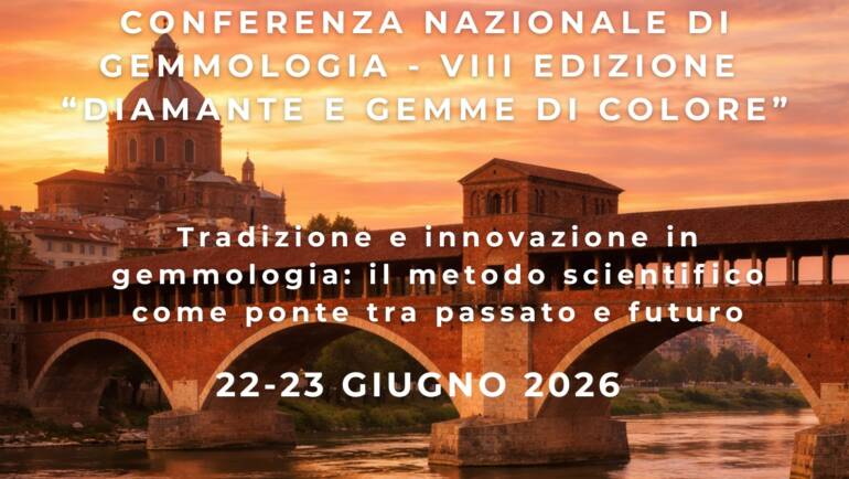 Diamante e Gemme di Colore: Conferenza Nazionale di Gemmologia – VIII Edizione